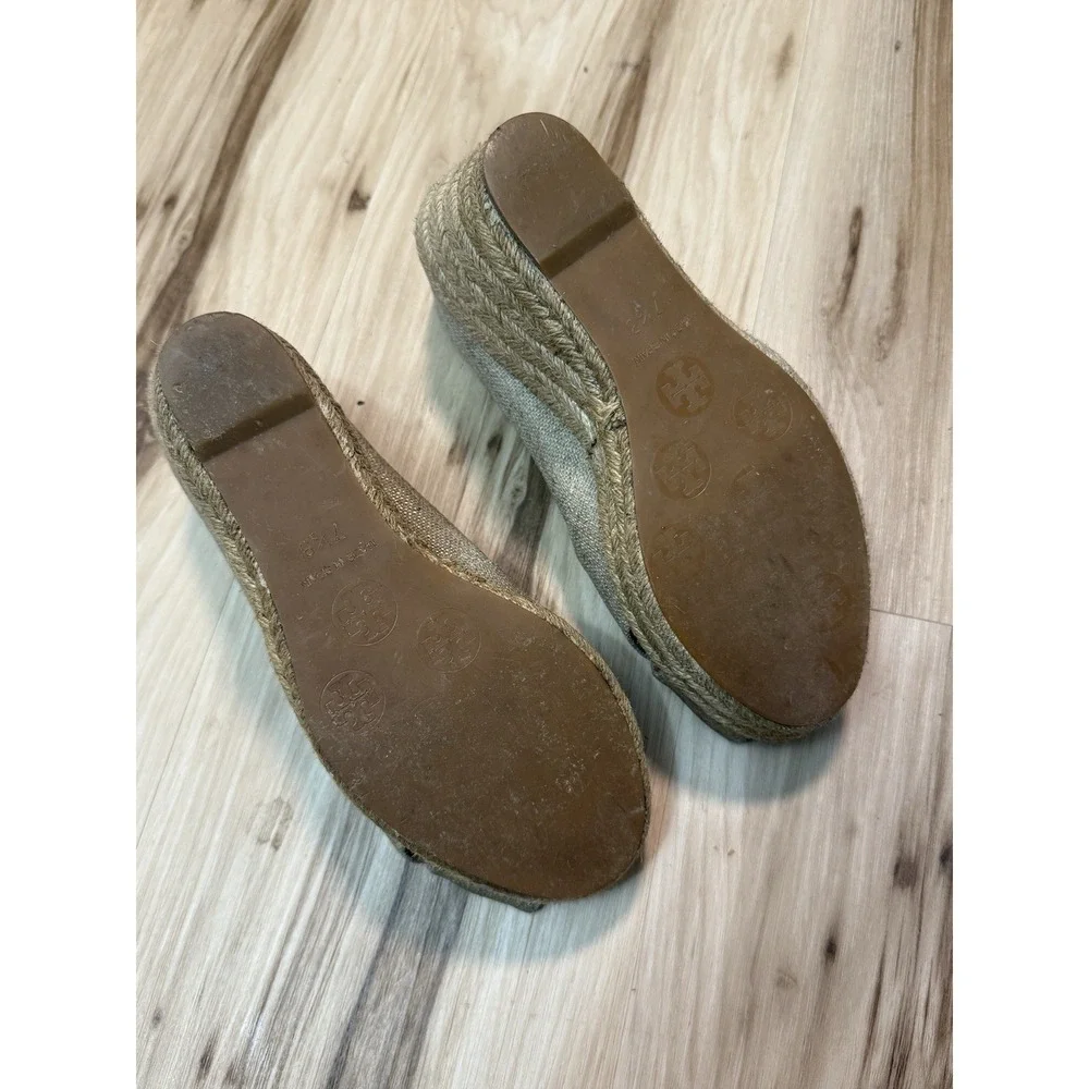 Tory Burch Filipa Espadrille Wedge Women's  Size 7.5